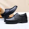 Fashion Youth Formal Mens Oxford Shoes Handmade Soft Casual Shoes Genuine Leather Formal Dress Footwear Man Leather Derby Shoes Sneakers