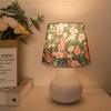 Minimalist Fabric Warm Light Desk Lamp, USB Switch Bedroom Bedside Lamp, Living Room and Study Decoration