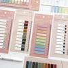 200 Sheets/Pcs PET Flags Tabs Page Markers Paper Index Bookmark Sticky Notes Office Supplies Stationery