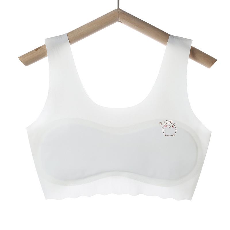 

Girls Strapless Period Underwear & Thin Vest Bra Set – Ideal for Students and Young Teens, Anti-Show-Through, Summer Wear Extra Large (95-110 jin)