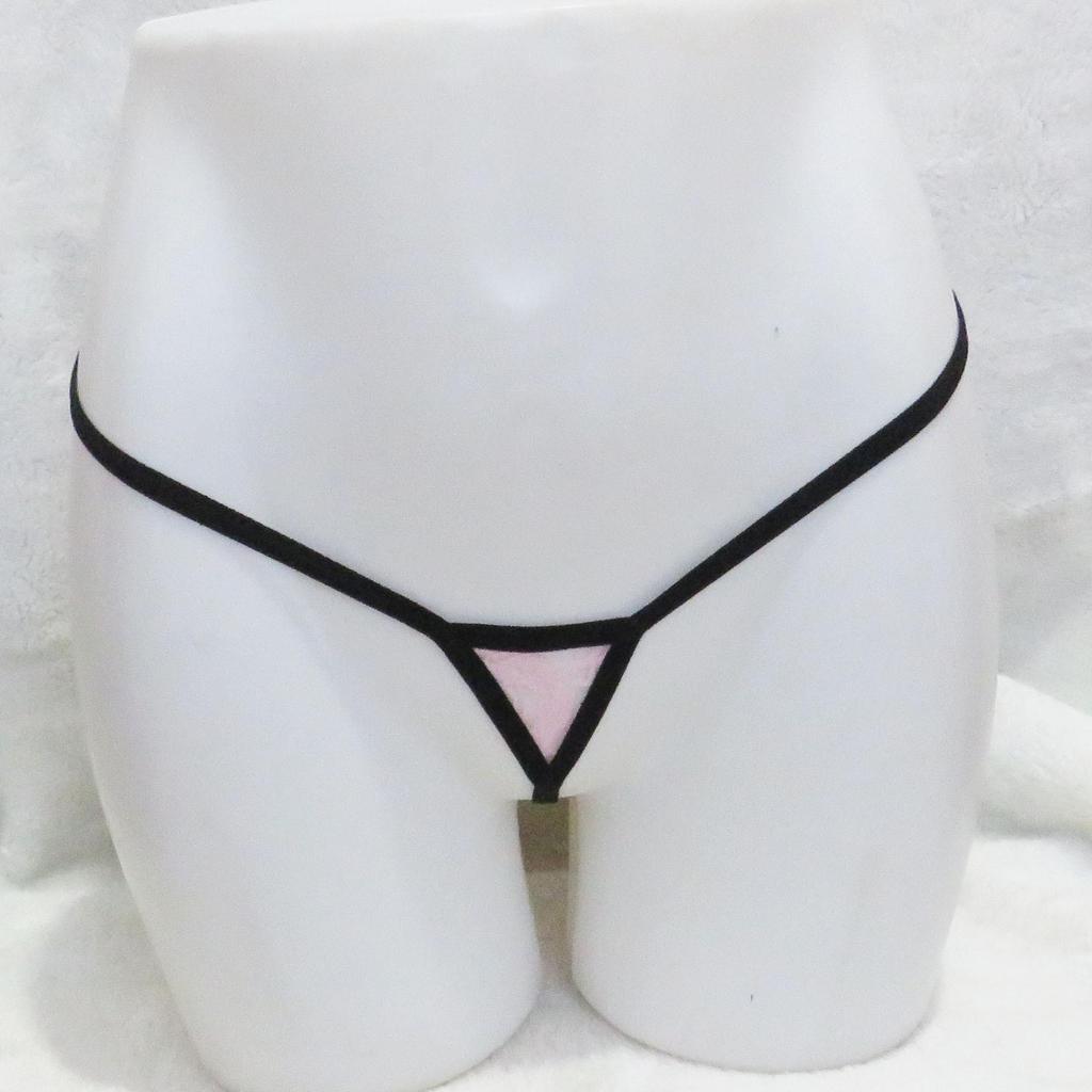 Mini traje de baño de tanga con espalda en T para mujer