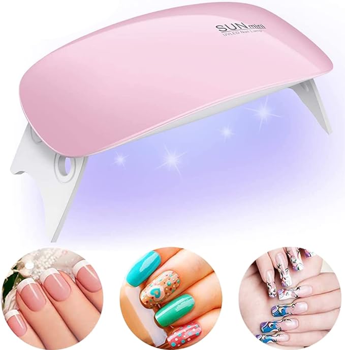 Mini Mouse Lamp Nail Polish UV Phototherapy Machine