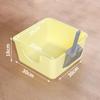 Litter Box Pet Supplies Cat Portable High Sided Easy Clean for
