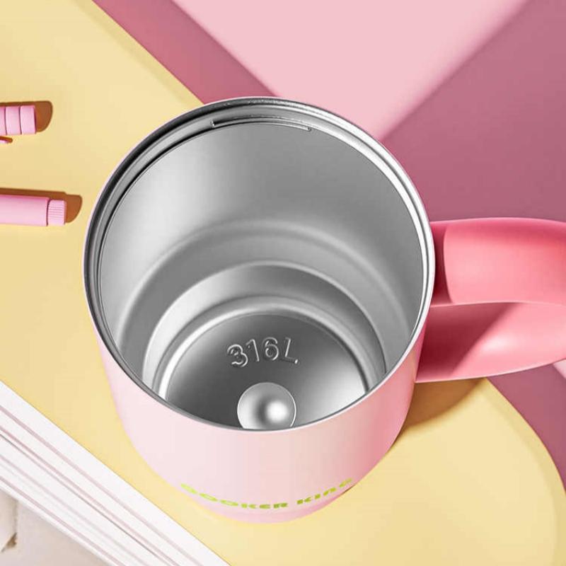 810ml Thermal Mug with Handle Insulated Straw Tumbler with Lids 316 Stainless Steel Coffee Tumbler Termos Cup for Travel Mug