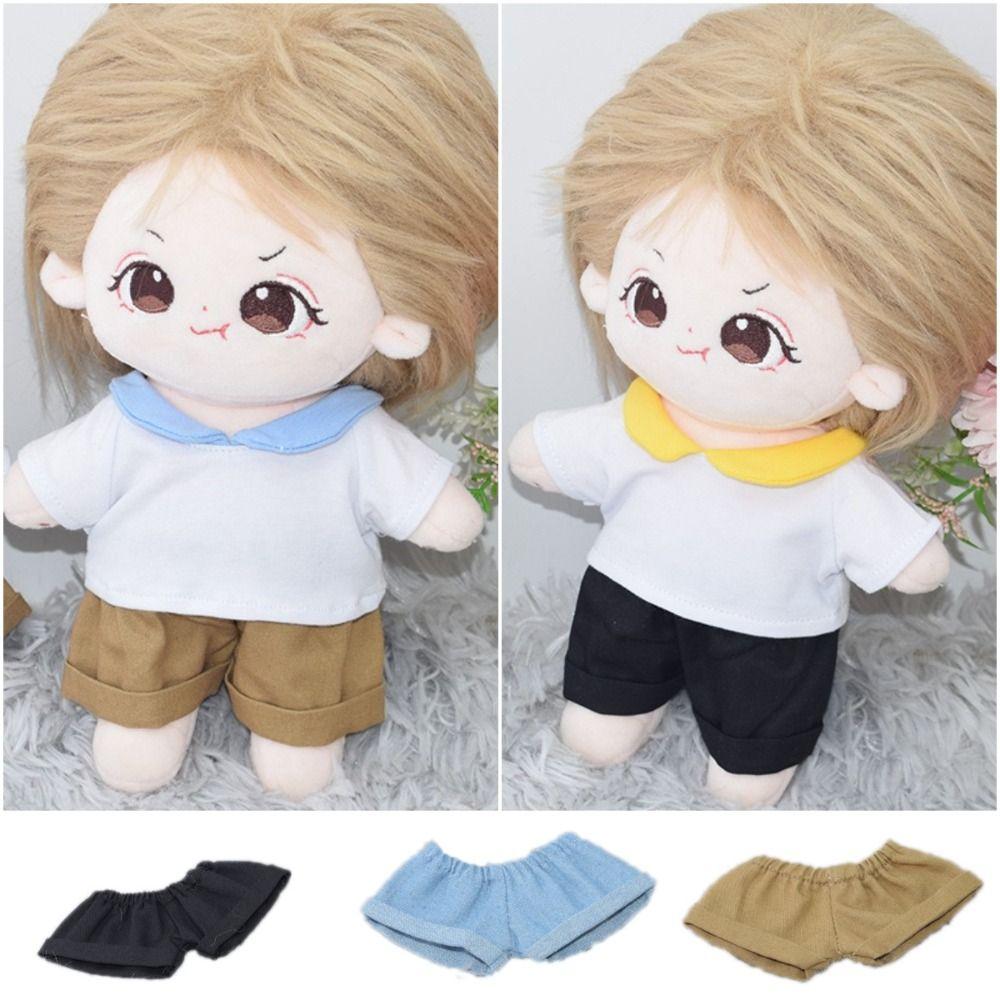 

17CM Labubu Doll Shorts Replacement Casual Wear Multiple Styles Doll Clothes Joint Doll