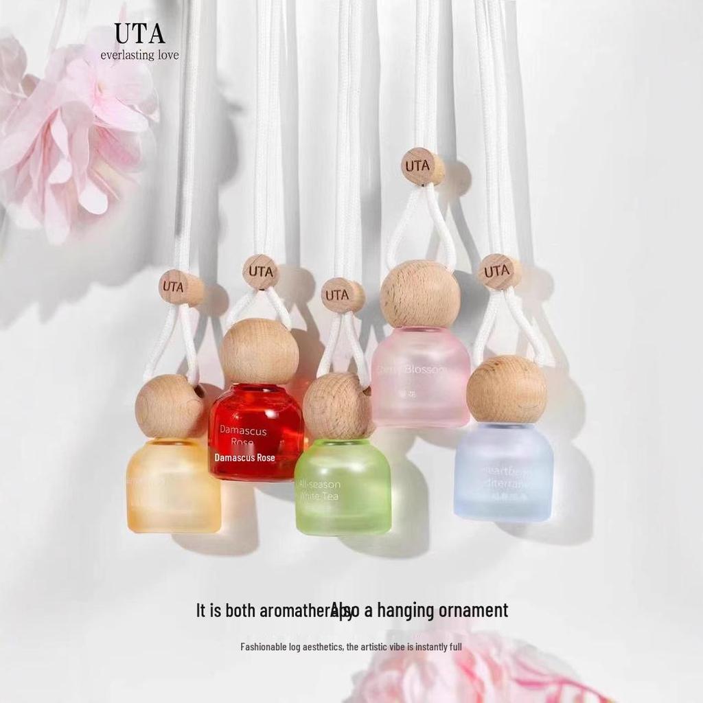 UTA·UT Aromatherapy Car Hanging Ornament: Fresh, Elegant, Long-Lasting Niche Fragrance.