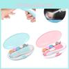 Ergonomic Electric Baby Nail File Clippers Anti-pinch Harmless To Skin