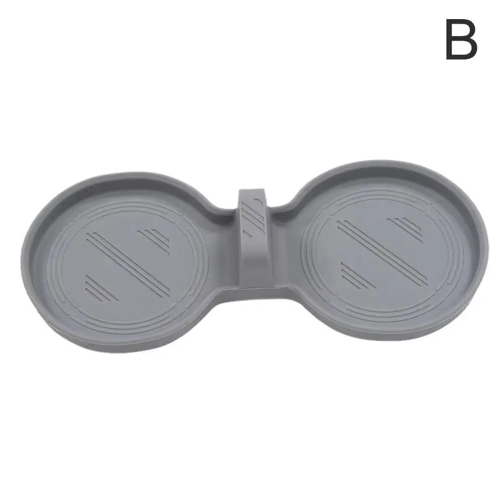 For 2025 Tesla Model 3 Highland Waterproof Non-Slip Coasters Drink Pad Slots Center Console Storage Organizer Car Accessories