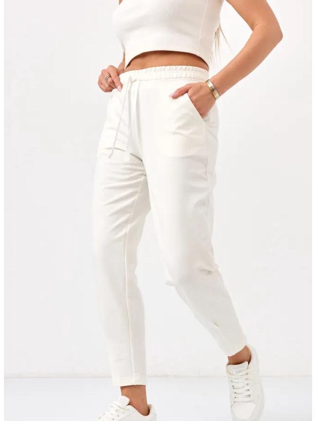 OZON Women's High-Waist Slimming Joggers with Pockets 