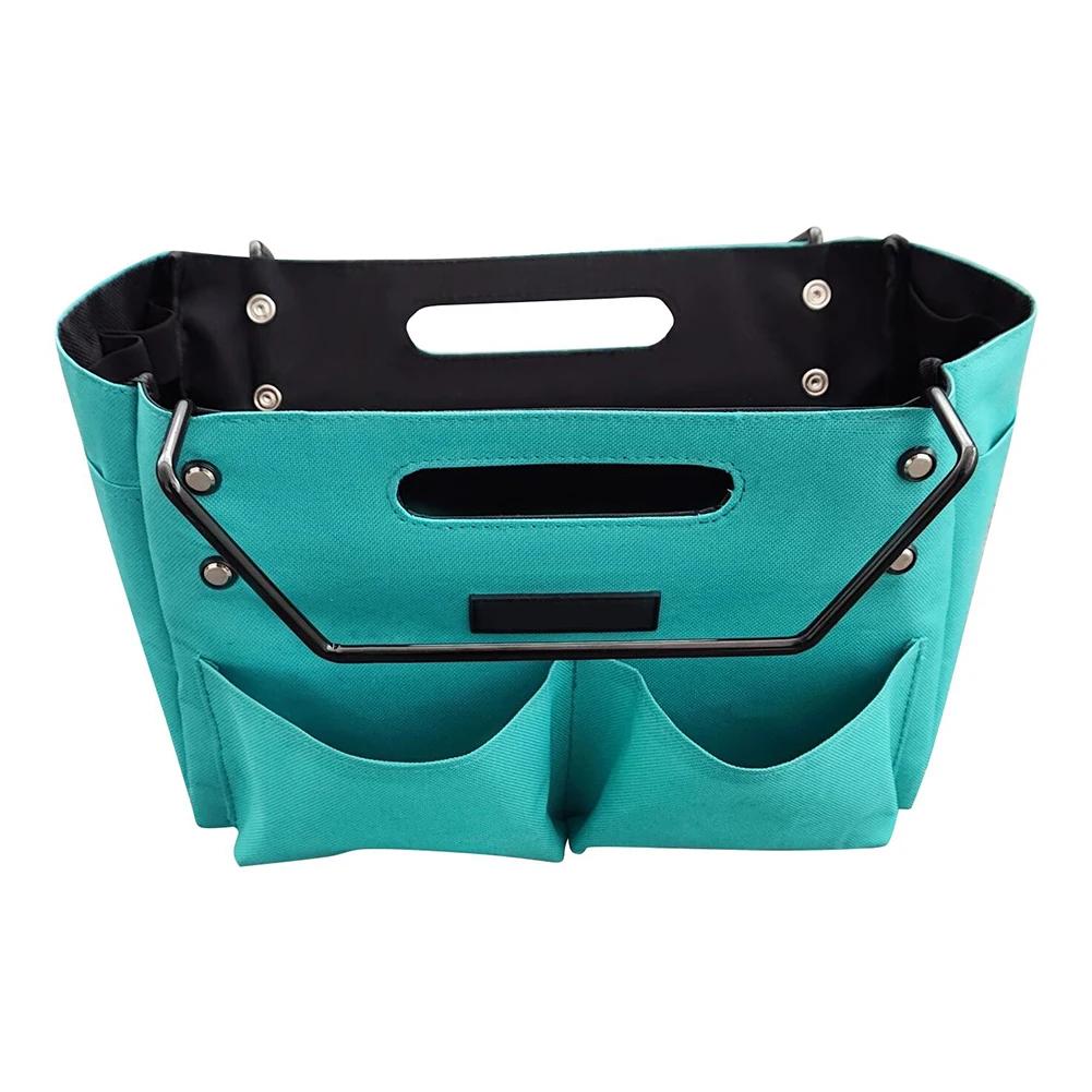 Telescoping Ladder Tool Bag Folding Tool Pouch Multifunctional Oxford Cloth Handy Tool Storage Bag with Pockets Electrician Bag