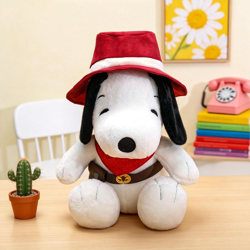 Peanuts Snoopy Plüschtier Cartoon Schlafkissen Für Mädchen Geschenk Bettdekoration