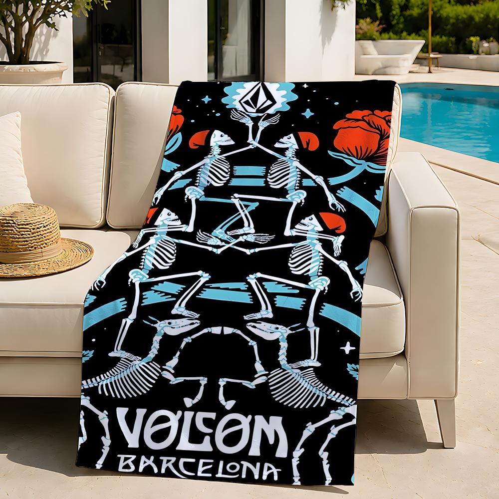 Brand V-Volcom Towel beach towel, quick drying absorbent bath towel for Swim,Gym,Camping,Outdoor