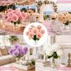 Multicolor Simulation Flower Silk Petals Decorative Flower  Party Decoration