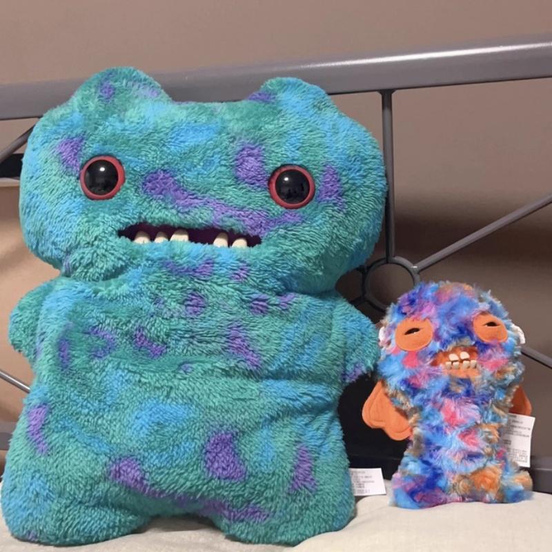Original Big Fugg Teeth Monsters Plush Stuffed Toy Fuggler Wrinkle Mcstinkles Mr Buttons Munch Munch Old Tooth Christmas Gifts