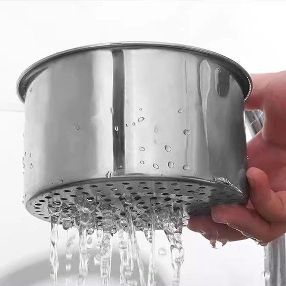 Draining Basket for Sink Multifunctional Swan Drain Strainer Basket Faucet Hanging Fruits Strainer Colander Home Basin Organizer