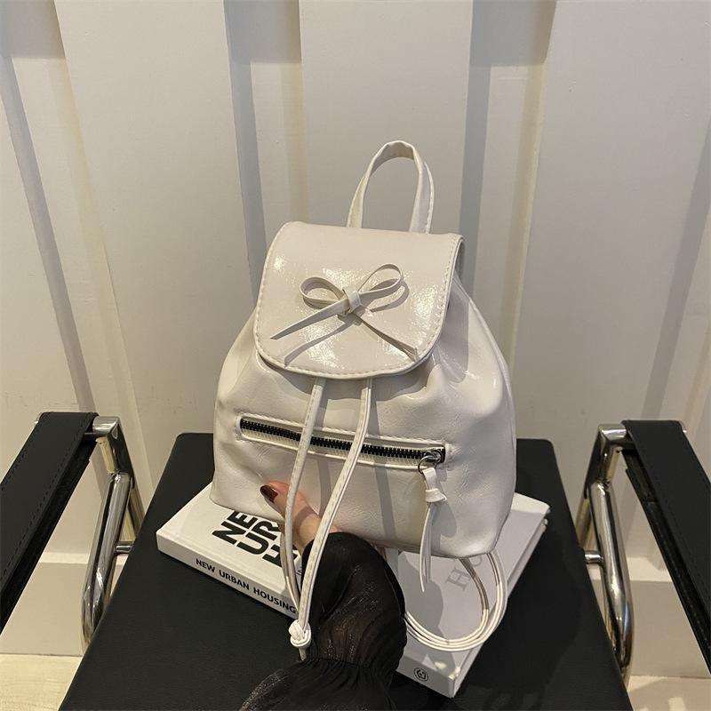 Niche backpack bag women's autumn  new trendy fashion backpack versatile single shoulder portable bucket bag