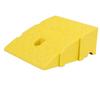 2PCS Curb Ramp 13cm Height 4409lbs Strong Load Capacity Portable Hvy Duty PE Car Ramp for Motorcycle Bikes