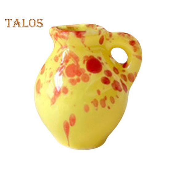 Ceramic Flower Vase Fridge Magnet 3D Plants Vase Refrigerator Magnet Home Office Kitchen Locker Mini Simulation Vase Decoration