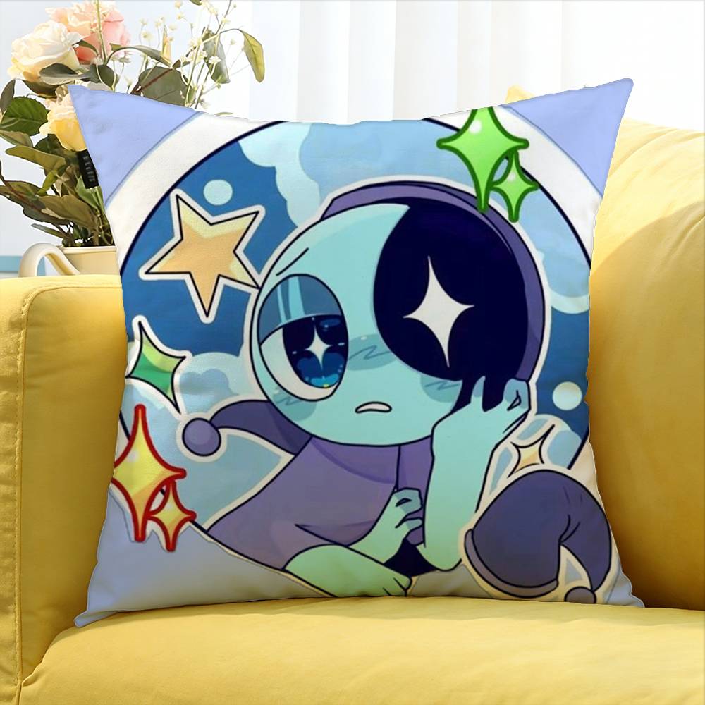 game character Astro  Various Sizes Square Pillow Case For Car Home Bedchamber Decor