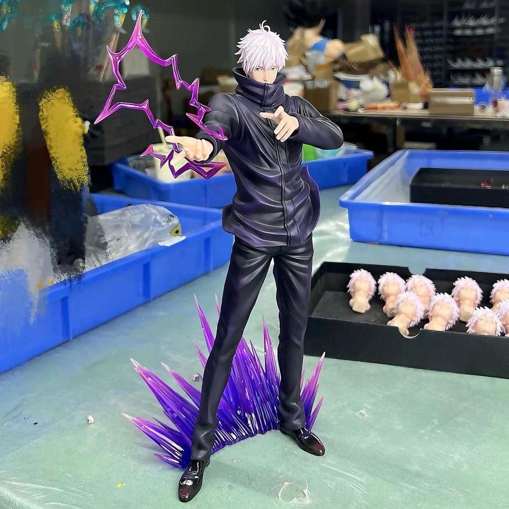 Ryomen Sukuna Satoru Gojo Jujutsu Kaisen Anime Figure Gk Statue Collectible Figurine Desktop Decoration Gift For Anime Fans
