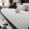 Bohemian Chenille Sofa Cushions, Thickened And Non-Slip, Simple Modern Sofa Seat Pads, Armrest Pads, Backrest Cushions, Sofa Covers, Sofa Wraps