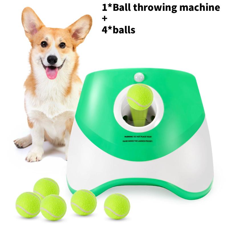 Ball Dog Automatic Launcher Pet Ball Thrower Interactive Game For Pet Training