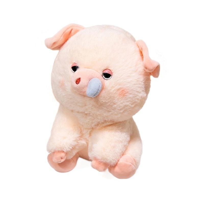 Snot Pig Sitting Position Plush Toy Children Grab Machine Rag Doll Birthday Gift Cute Pig Girl Doll