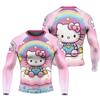Brazilian Jiu-Jitsu Fitness Quick Dry 3D Print Rash Guard for Men Cute Protecti