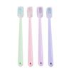 Macaron Color Soft Bristle Toothbrush Family Pack - Adults, Couples & Students, Travel-Friendly