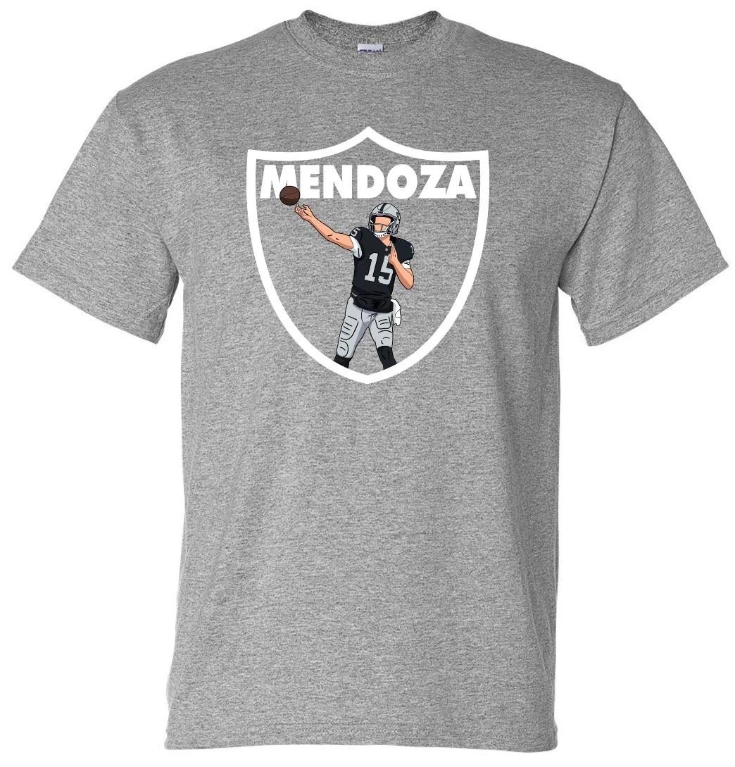 Fernando Mendoza Raiders Logo Shirt T-Shirt Adult 3XL XXXL