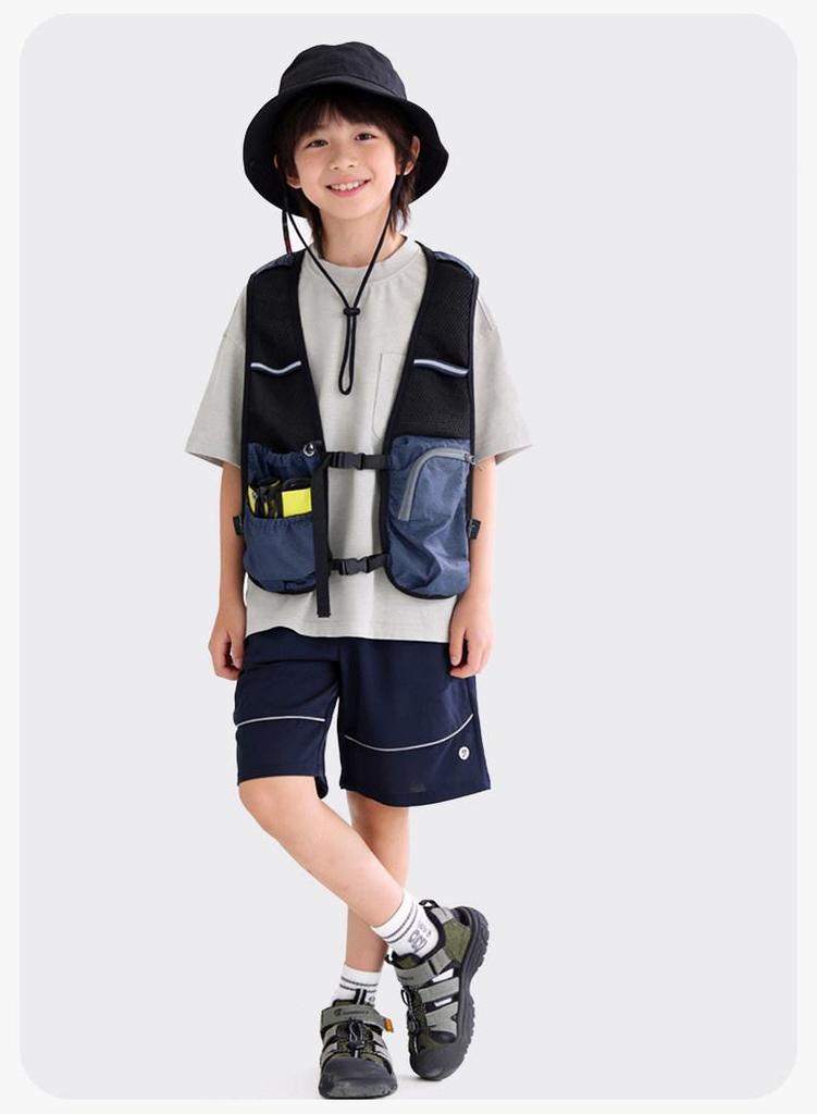 Boys' Ice Silk Quick-Dry Summer Shorts - New 2026 Style, Breathable & Lightweight Sportswear for Big Kids