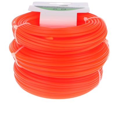 1 Stück 15M*2.4Mm/2.7Mm/3Mm Mähfaden Nylon Rasentrimmer Seil Freischneider Schnur