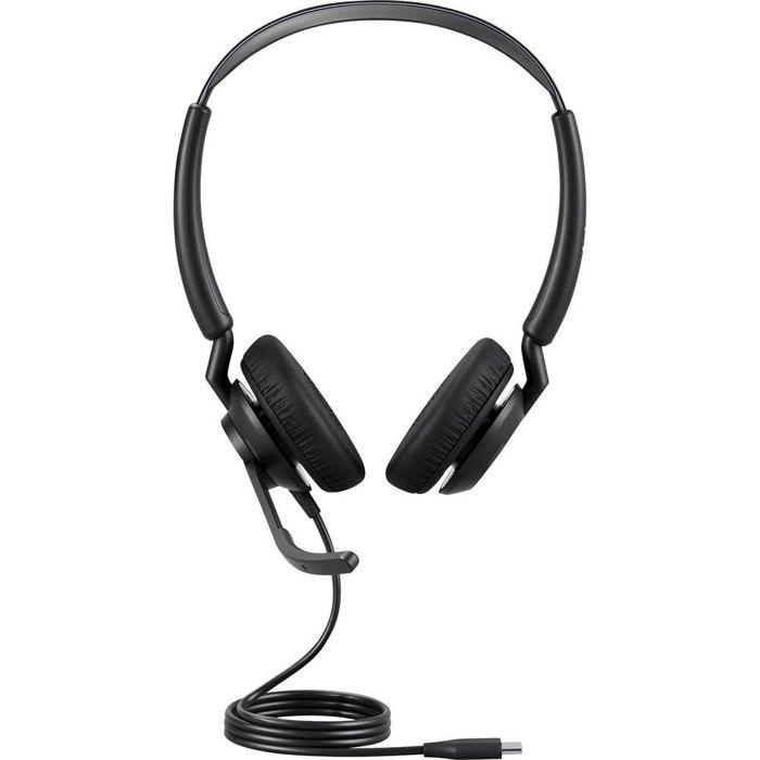 Jabra Engage 50 II Micro-casque supra-auriculaire filaire Stereo noir Noise Cancelling, Suppression du bruit du microph