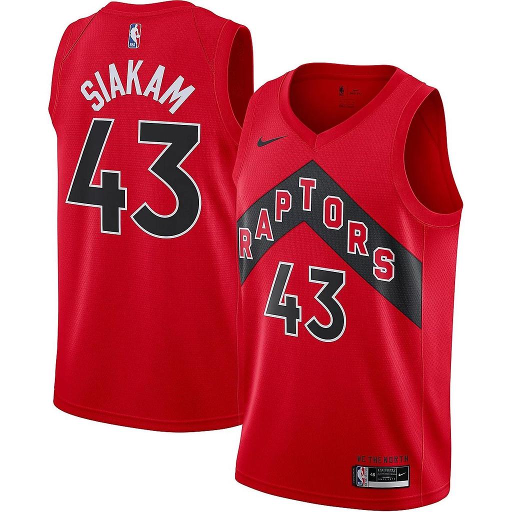 Nike X NBA Toronto Raptors 2020 Icon Edition Swingman Jersey 'Pascal Siakam 43' Men's CN8022-666