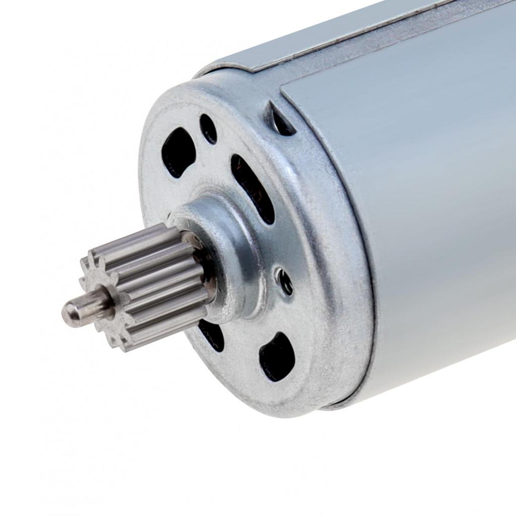 390 DC Motor 12 Teeth 3.7V 3500RPM High Speed Large Torque Mini Motors for Electric Brush / Small Home Appliances