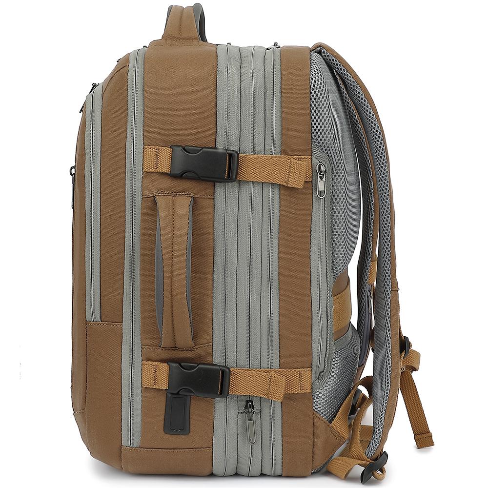 Eaqual To 18 Inch Suitcase 31 L Expandable Men Women Lover Backpack For 17/17.3 Inch Laptop, USB Charging,180° Open, Wet/Dry Bag