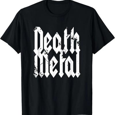 Death Metal Muziek Zegging Metalhead Festival Gig Death Metal T-shirt