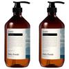 Nard Refresh Perfumed Shampoo Baby Powder Scent 1L 2 Pcs