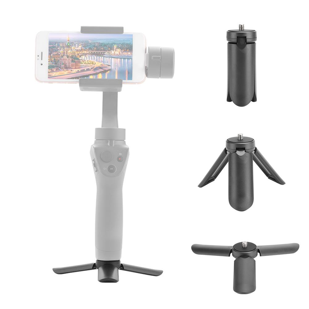 Non-Slip Desktop Tripod with 1/4 inch screw   for Smartphone Action Camera Holder(Black )