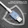 Nabíjací kábel pre iPhone lightning dátový kábel originálny USB A nabíjací kábel vhodný pre iPhone 13 12 11
