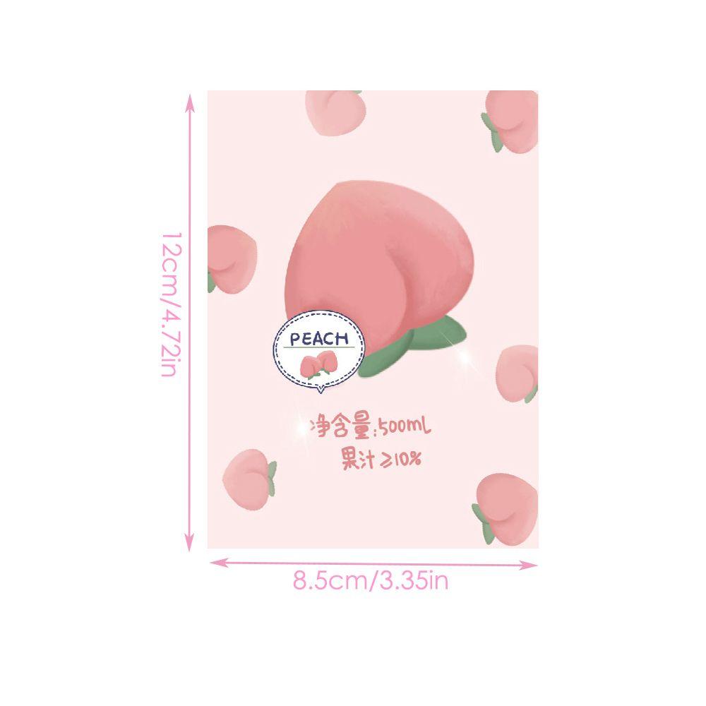 Small Diary Portable Steno Cartoon Astronaut Bear Peach Patterns Cute Girl Dinosaur Mini Notebook