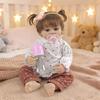 18-Inch Realistic Reborn Baby Girl Doll - 46cm Playhouse Companion Toy