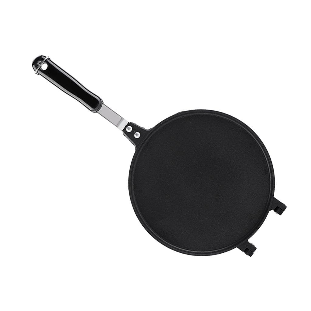 Household Kitchen Gas NOn Stick Egg Roll Waffle Cone Maker Pan Mold Press Plate Baking Tool