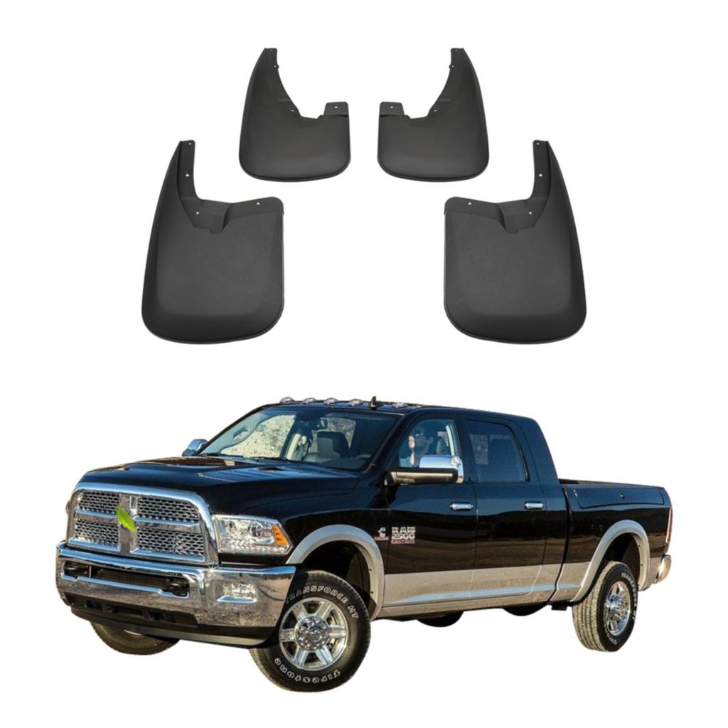 4PCS Splash Guards Mudguards Compatible with Dodge Ram 1500 2500 3500 2010 2011 2012 2013 2014 2015 2016 2017 2018