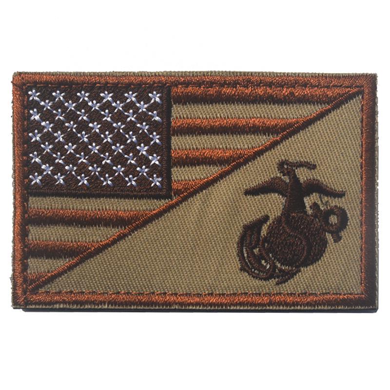 US Flag & Punisher Spartan Tactical Velcro Armband