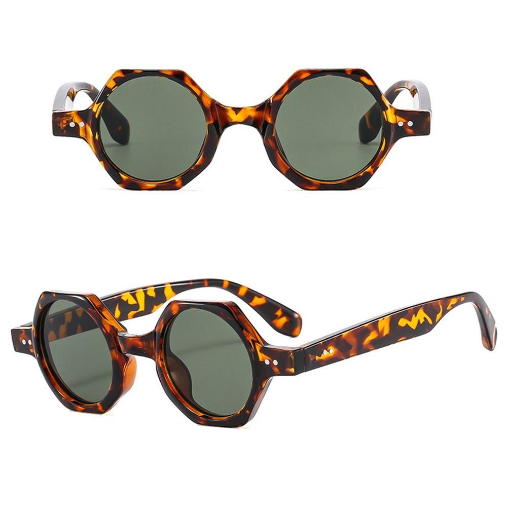 Fashion Uv400 Protection Polygon Square Sunglasses Candy Color Cool Men'S Sun Glasses Hip Hop Round Lens Shades For Women & Men