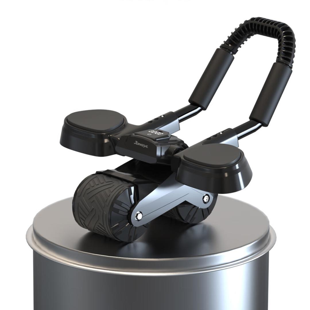 

Мужское и женское колесо для мышц живота для похудения, тренировка живота, перекат для живота, поддерживающее оборудование для планки, эффективное колесо для фитнеса на животе чёрный