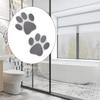 AUEAR, 10 Pack Adhesive Paw Print Bath Treads Non Slip Bathtub Stickers Strong Appliques Anti-Slip Traction to Tubs Decals