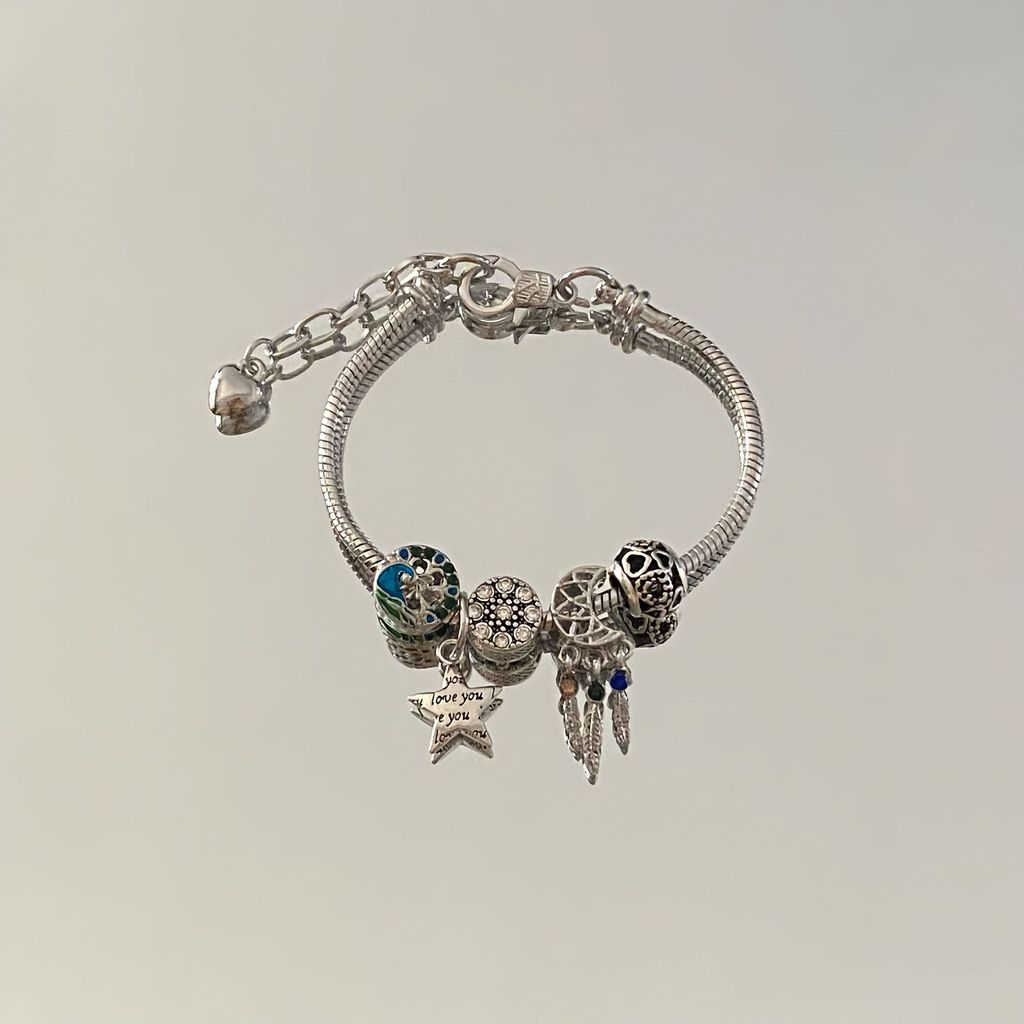 Hand Jewelry Pearl Fish Tail Dreamcatcher Beaded Bracelet For Women And Men