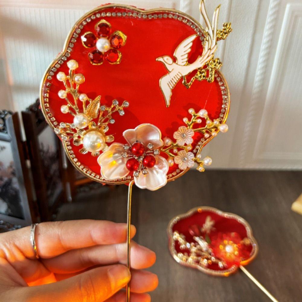 Tassels Bridal Group Fan Chinese Style Chinese Silk Fan Mini Chinese Fan  Chinese Wedding